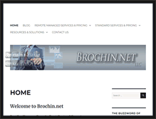 Tablet Screenshot of brochin.net
